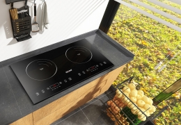 BẾP TỪ ĐÔI HEIGOO DIC-125 (option đặt âm với khung Inox)*